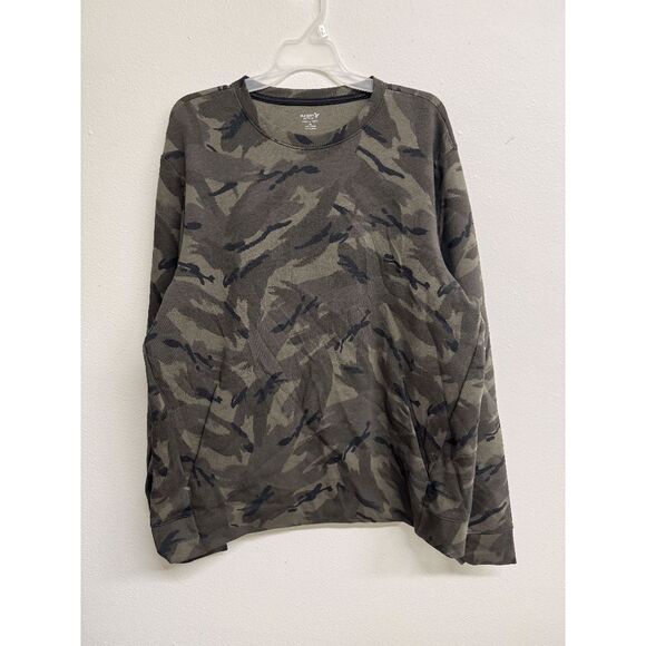 Old Navy Men's Dynamic Fleece Camo Hidden-Pocket Sweatshirt - Camo XL - Picture 3 of 7